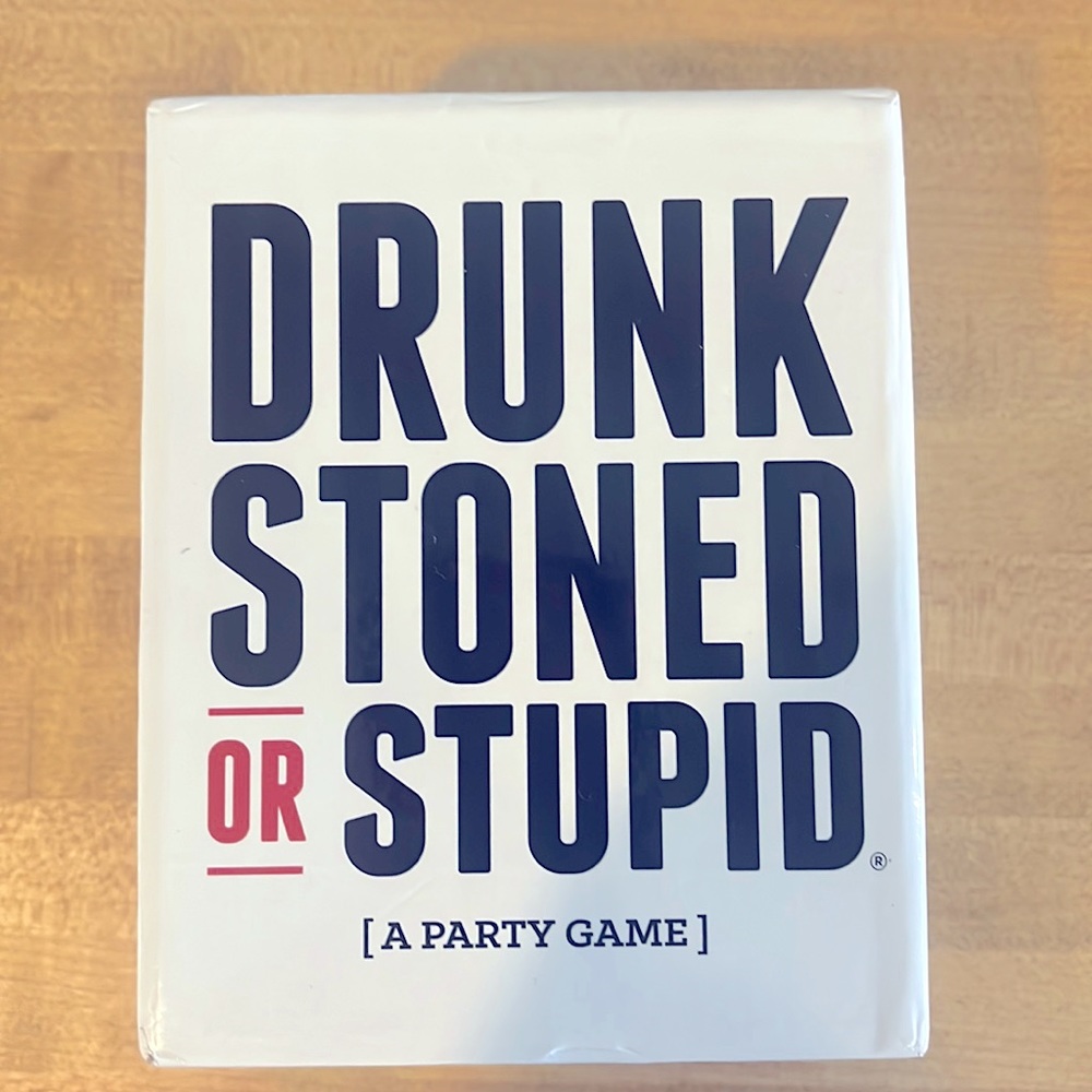Party Game Drunk Stoned or Stupid